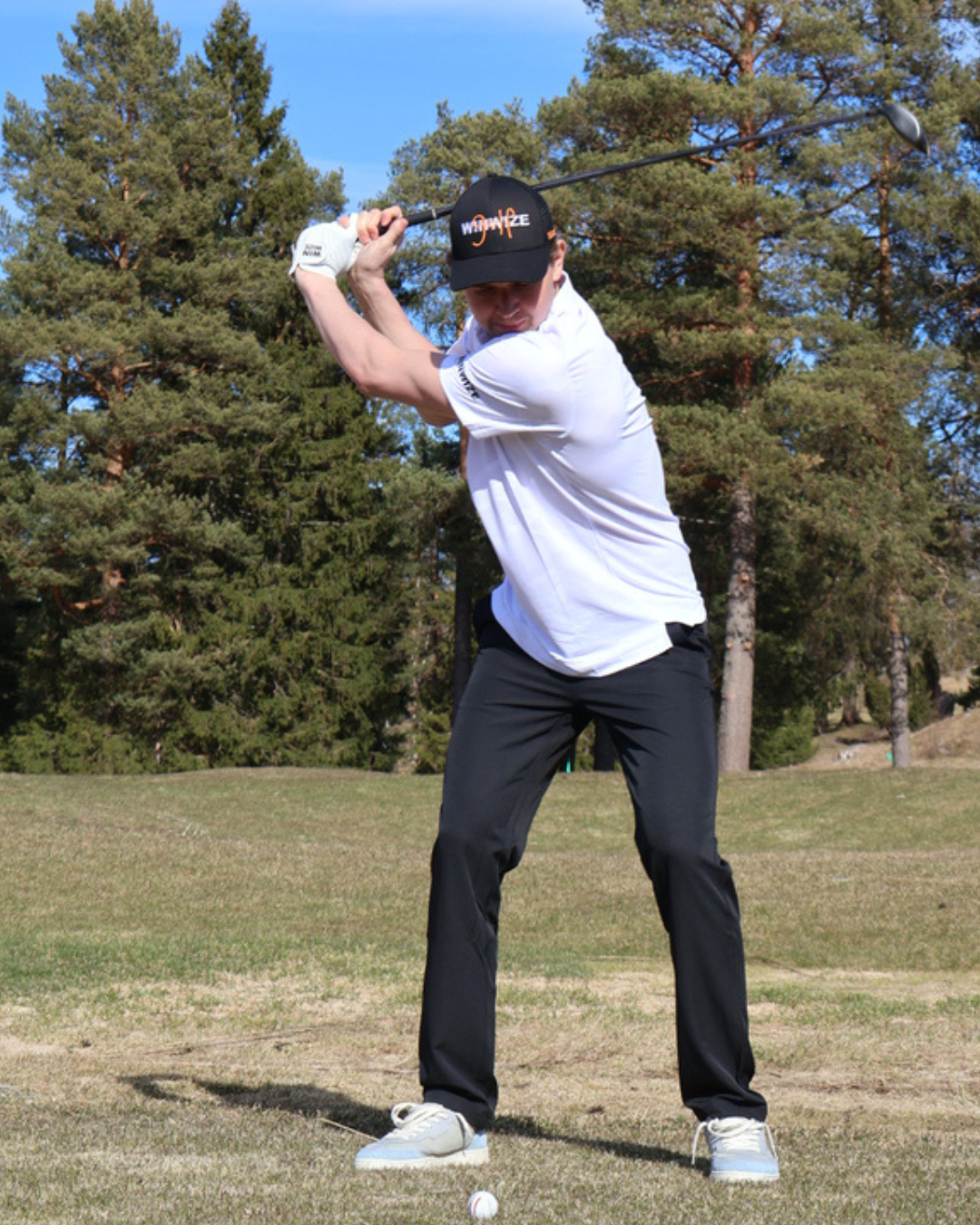 Golfbyxor herr med stretch