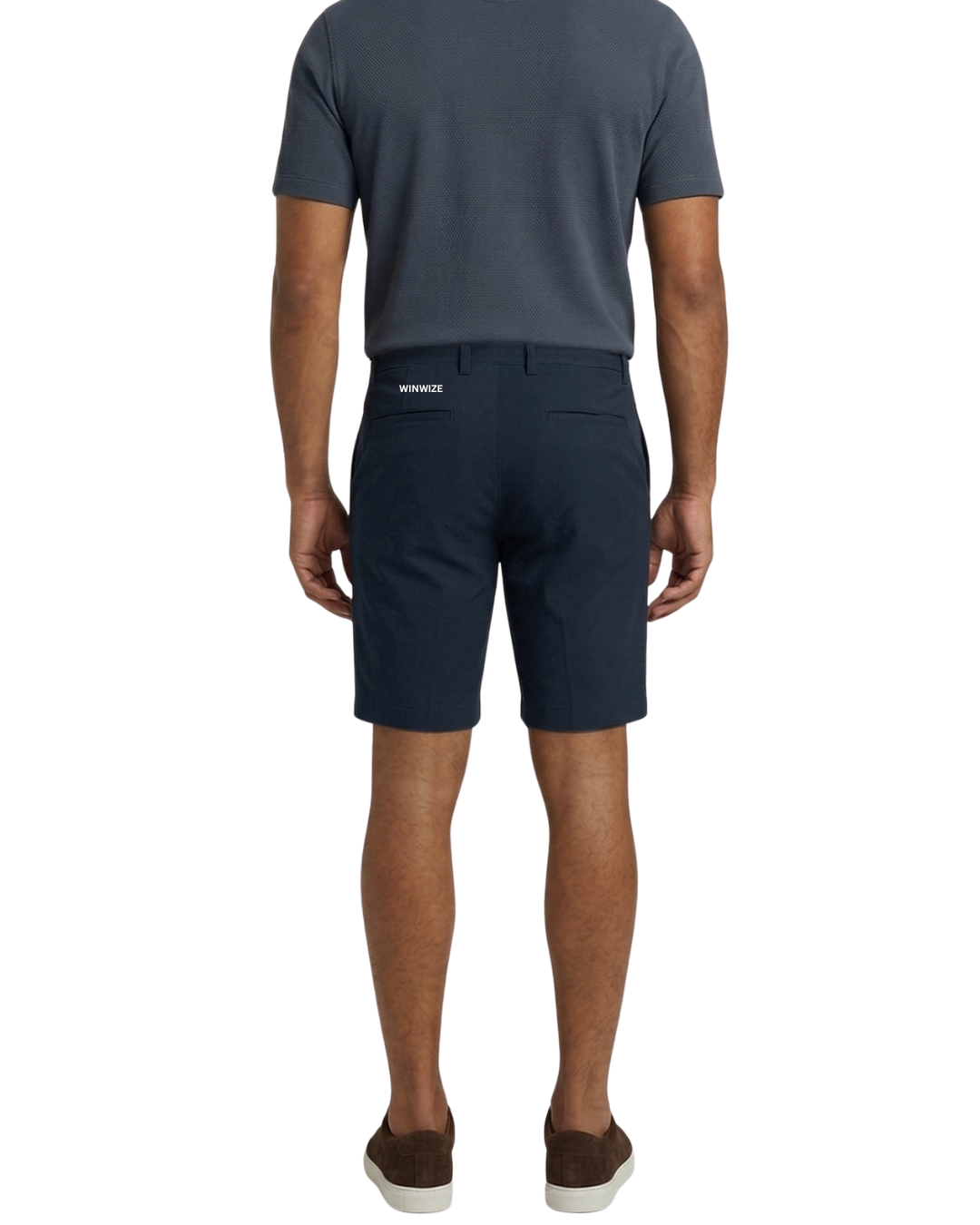 Marinblå - Flexpro Golfshorts