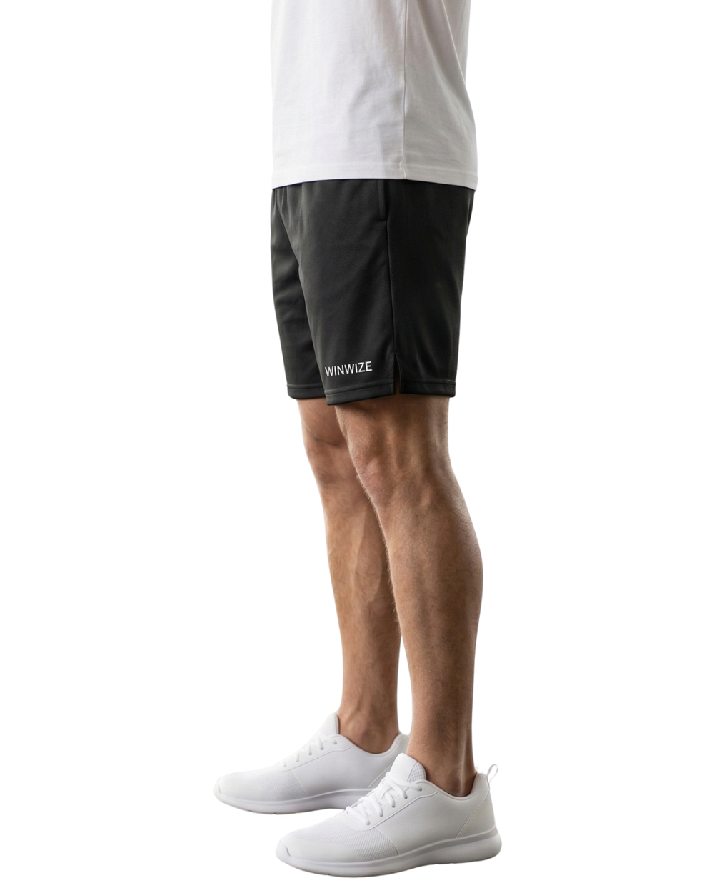 Svarta Court Shorts