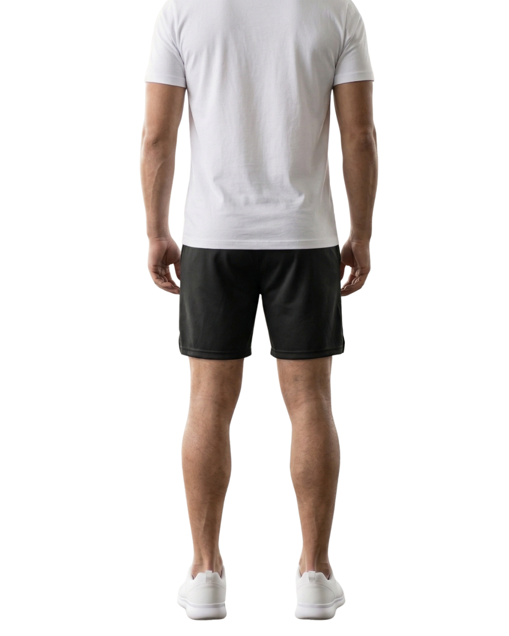 Svarta Court Shorts