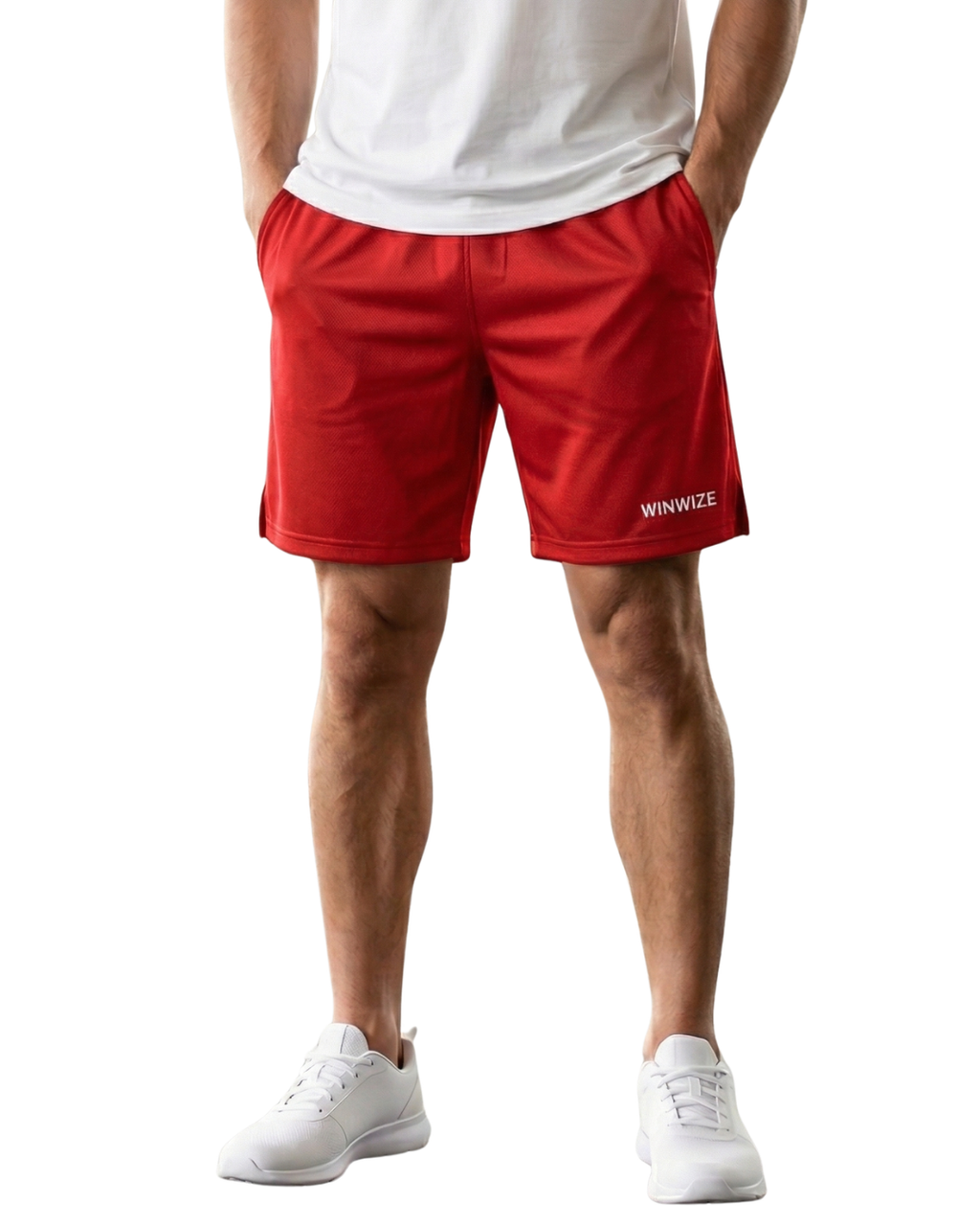 Röda Court Shorts