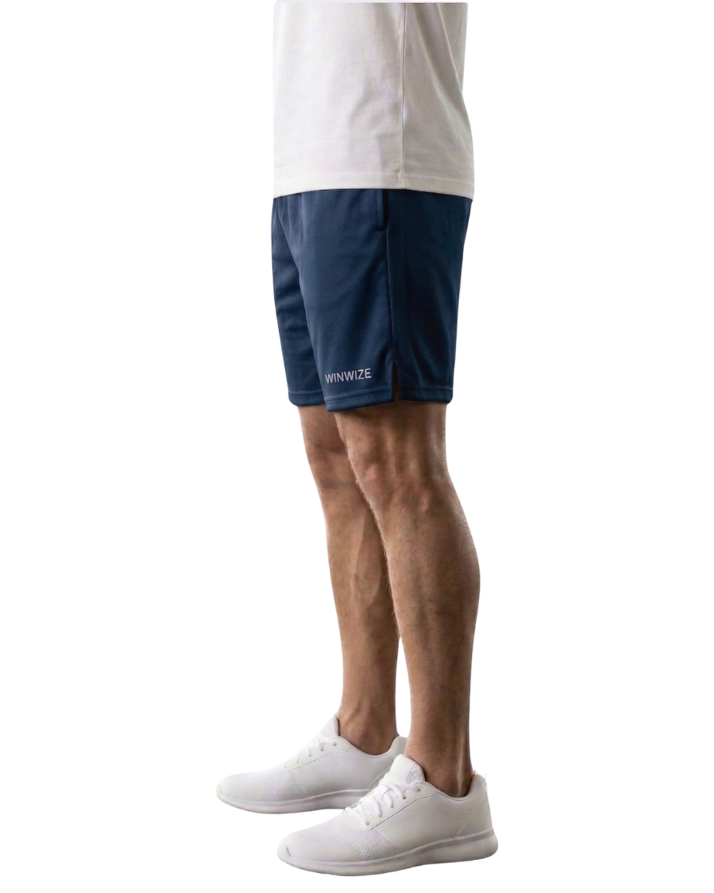 Marinblå Court Shorts