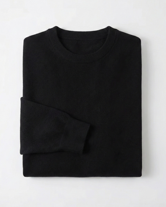Black - Aura Cashmere Sweater
