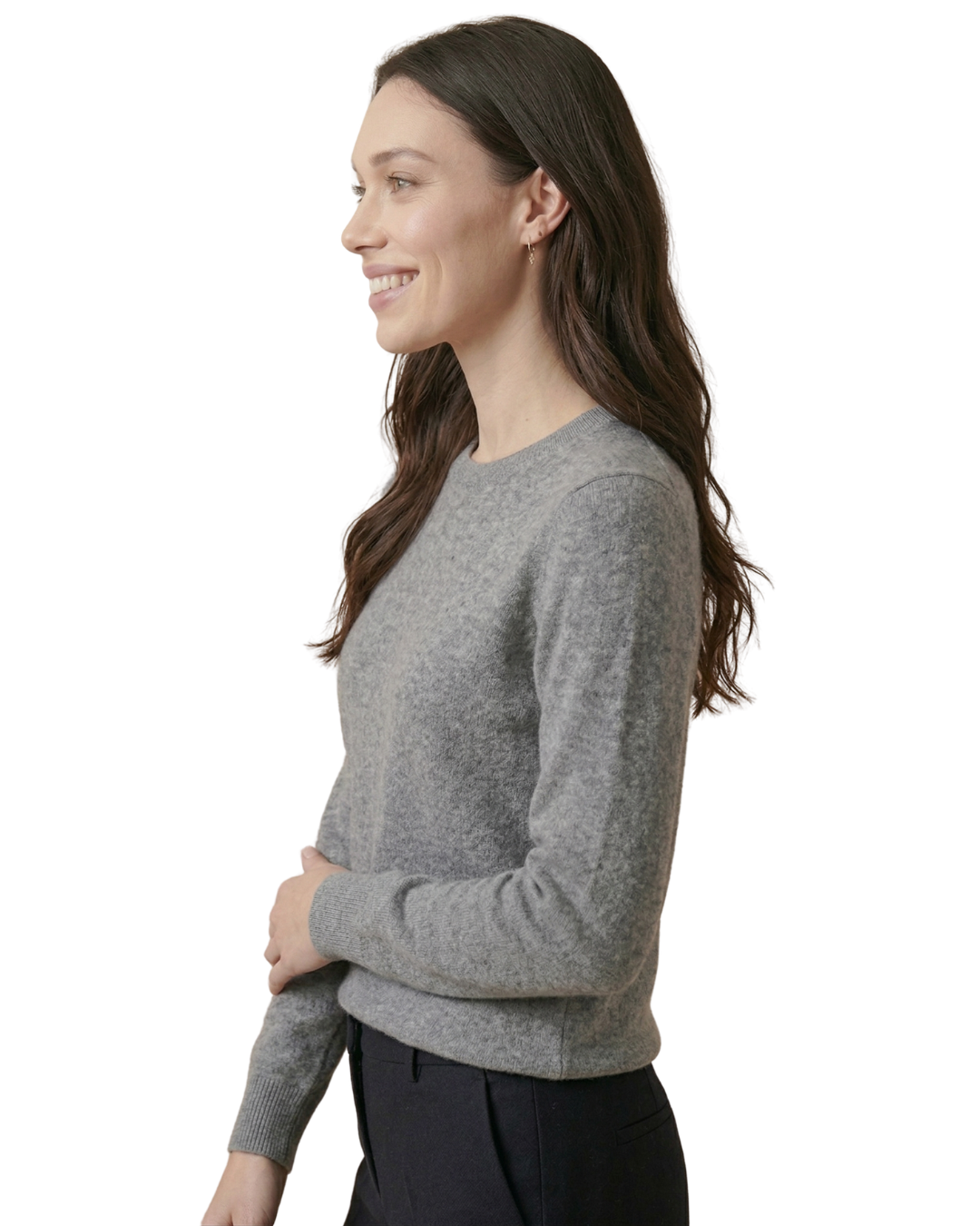 Grå - Aura Kashmirtröja