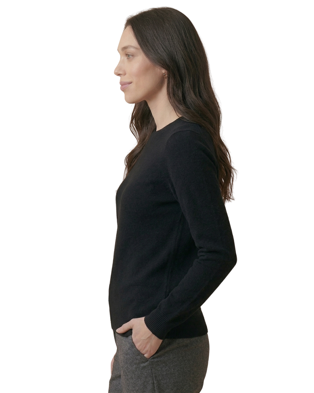 Svart - Aura Kashmirtröja