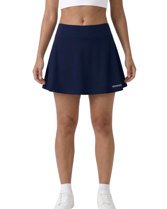 Marinblå - Flow Kjol