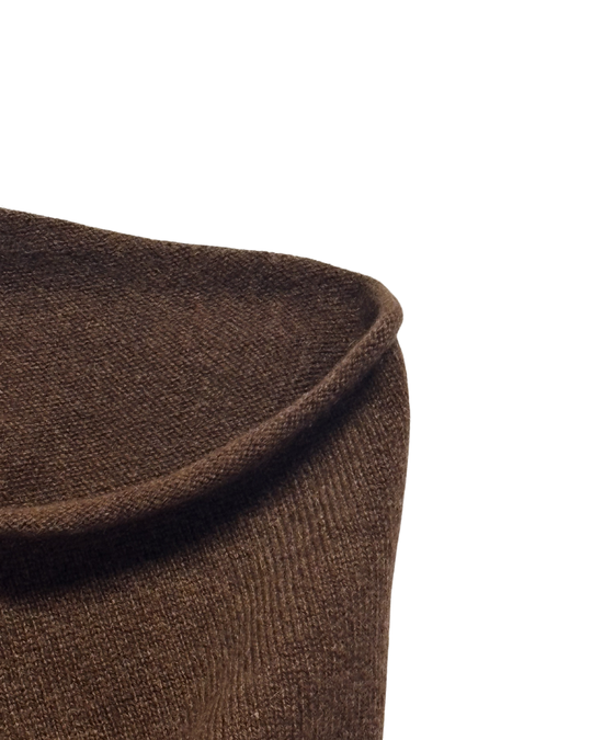 Mocha - Luna Cashmere Neckwarmer