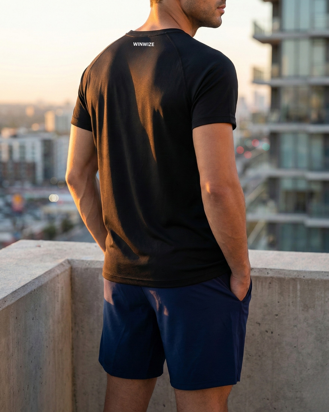 Blue Court Träningsshorts