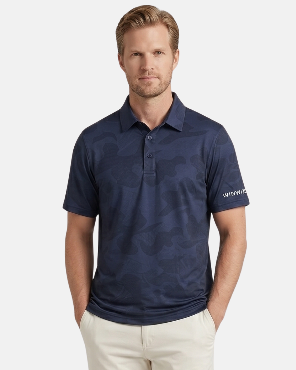 Marinblå - Camoflow Golfpiké