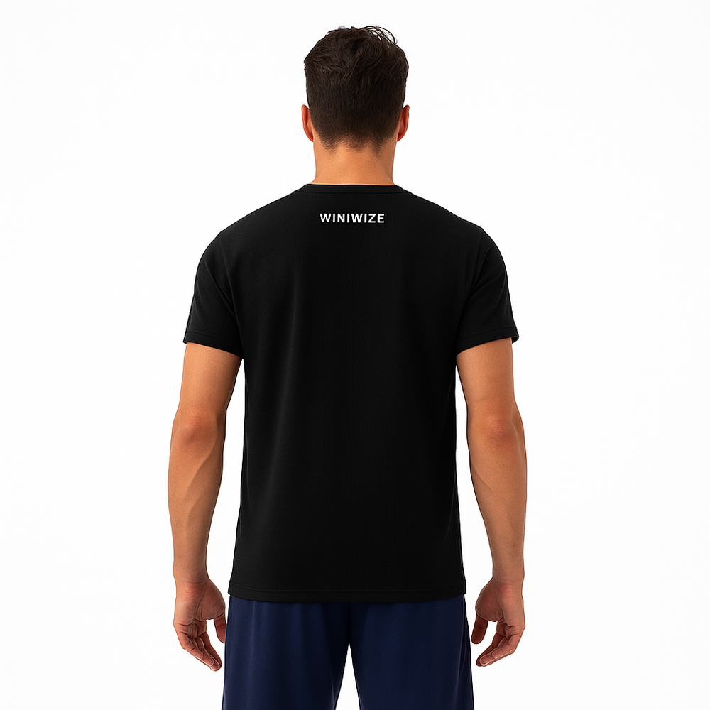Black Court T-Shirt