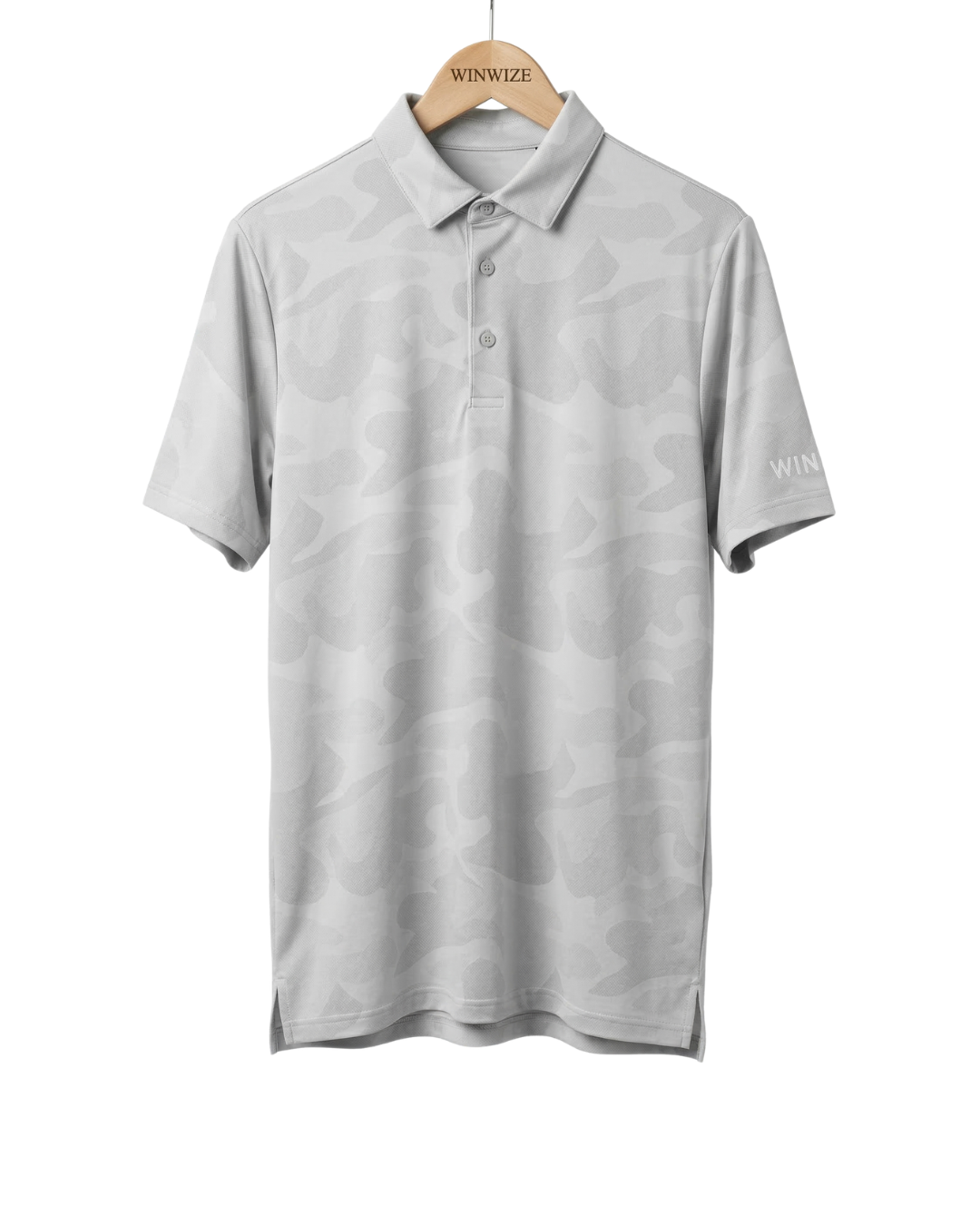 Gray - Camoflow Golf Polo