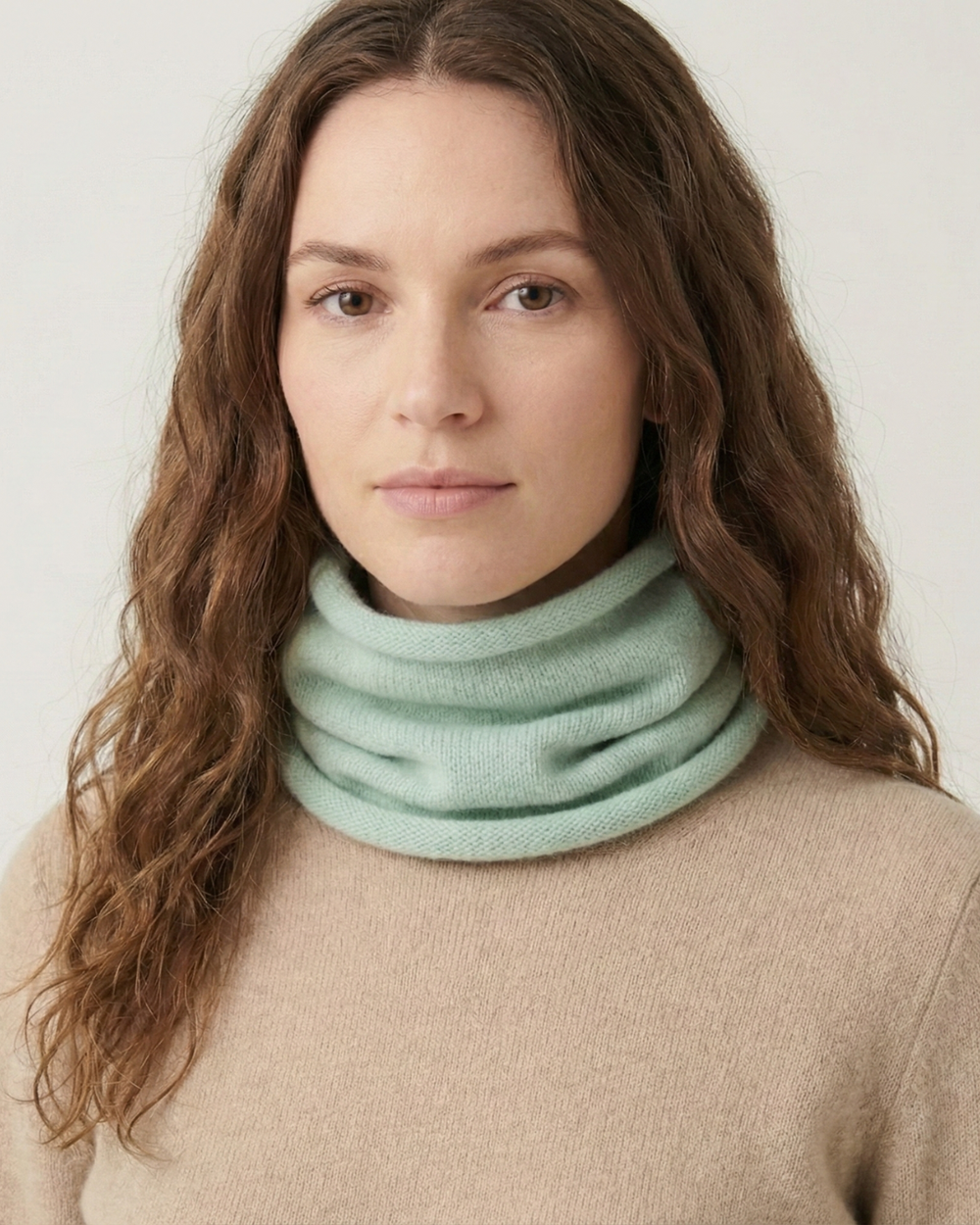 Cyan - Luna Cashmere Neckwarmer