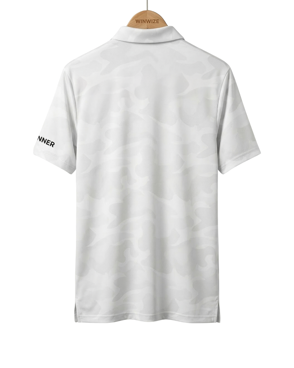 White - Camoflow Golf Polo
