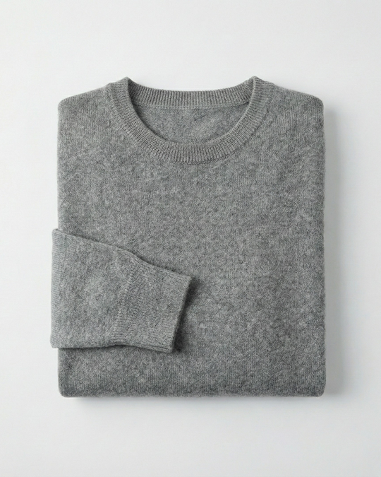 Gray - Aura Cashmere Sweater