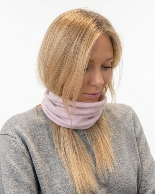 Pink - Luna Cashmere Neckwarmer