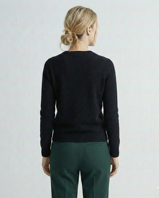 Black - Aura Cashmere Sweater