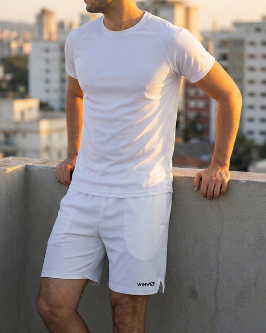 White Court Träningsshorts