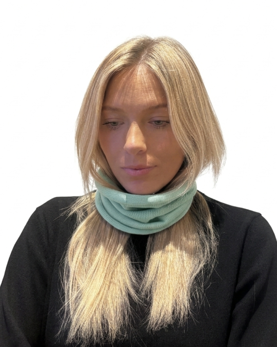 Cyan - Luna Cashmere Neckwarmer