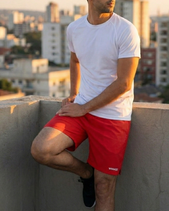 Red Court Träningsshorts