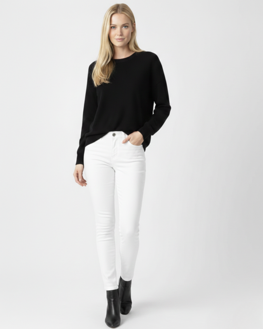 Black - Aura Cashmere Sweater
