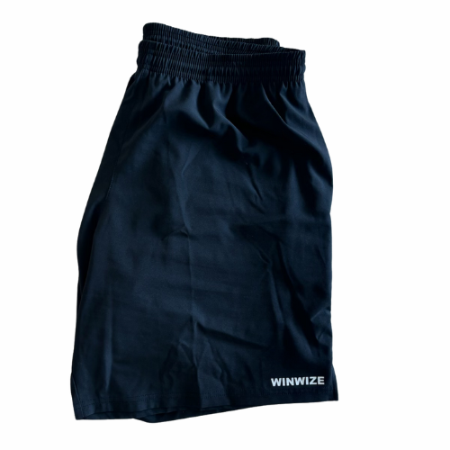 Black Court Shorts