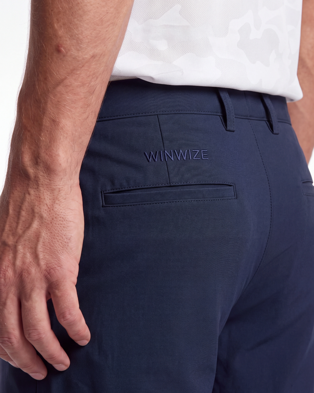 Navy - Flexpro Golf Shorts
