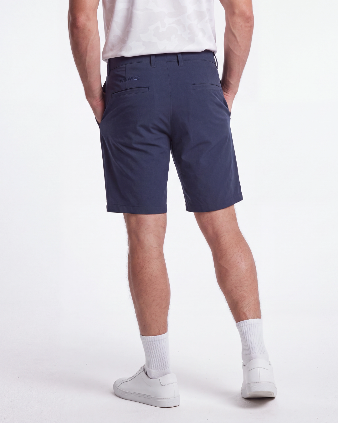 Navy - Flexpro Golf Shorts