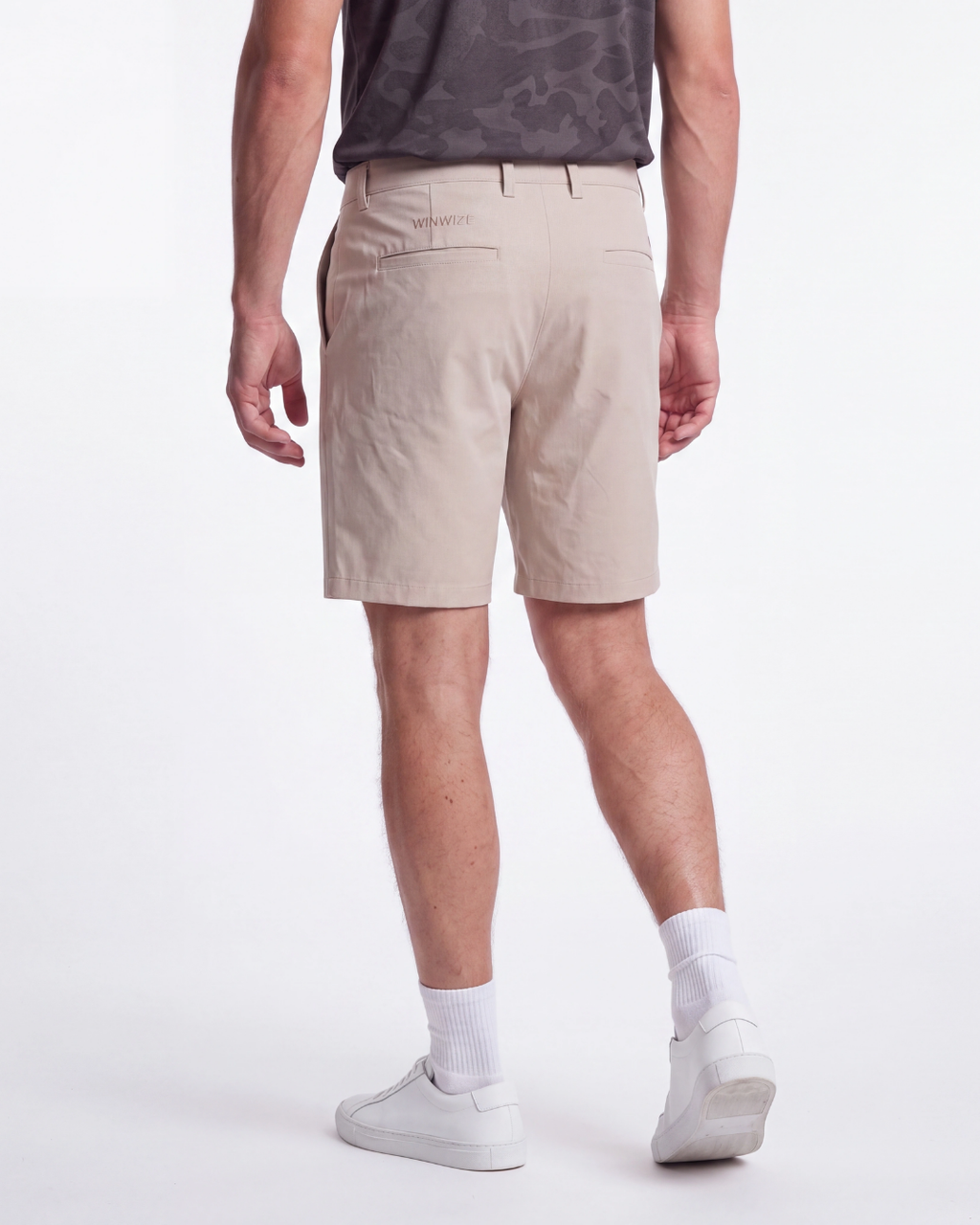 Beige - Flexpro Golfshorts