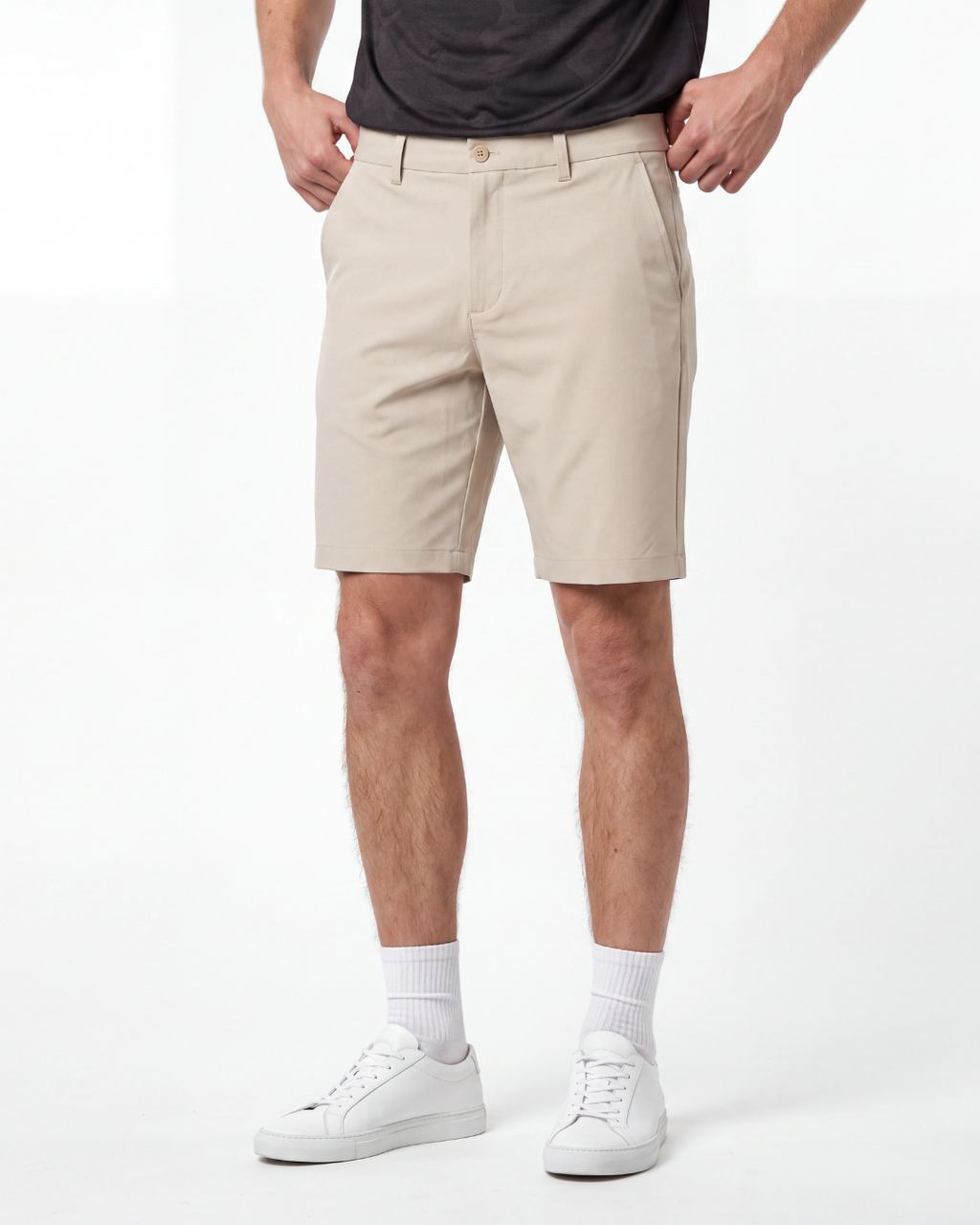Beige - Flexpro Golfshorts