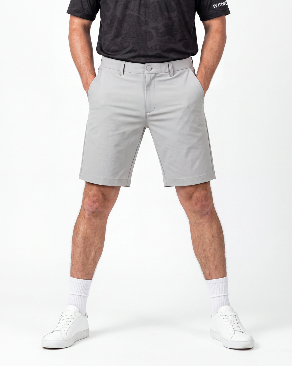Grå - Flexpro Golfshorts