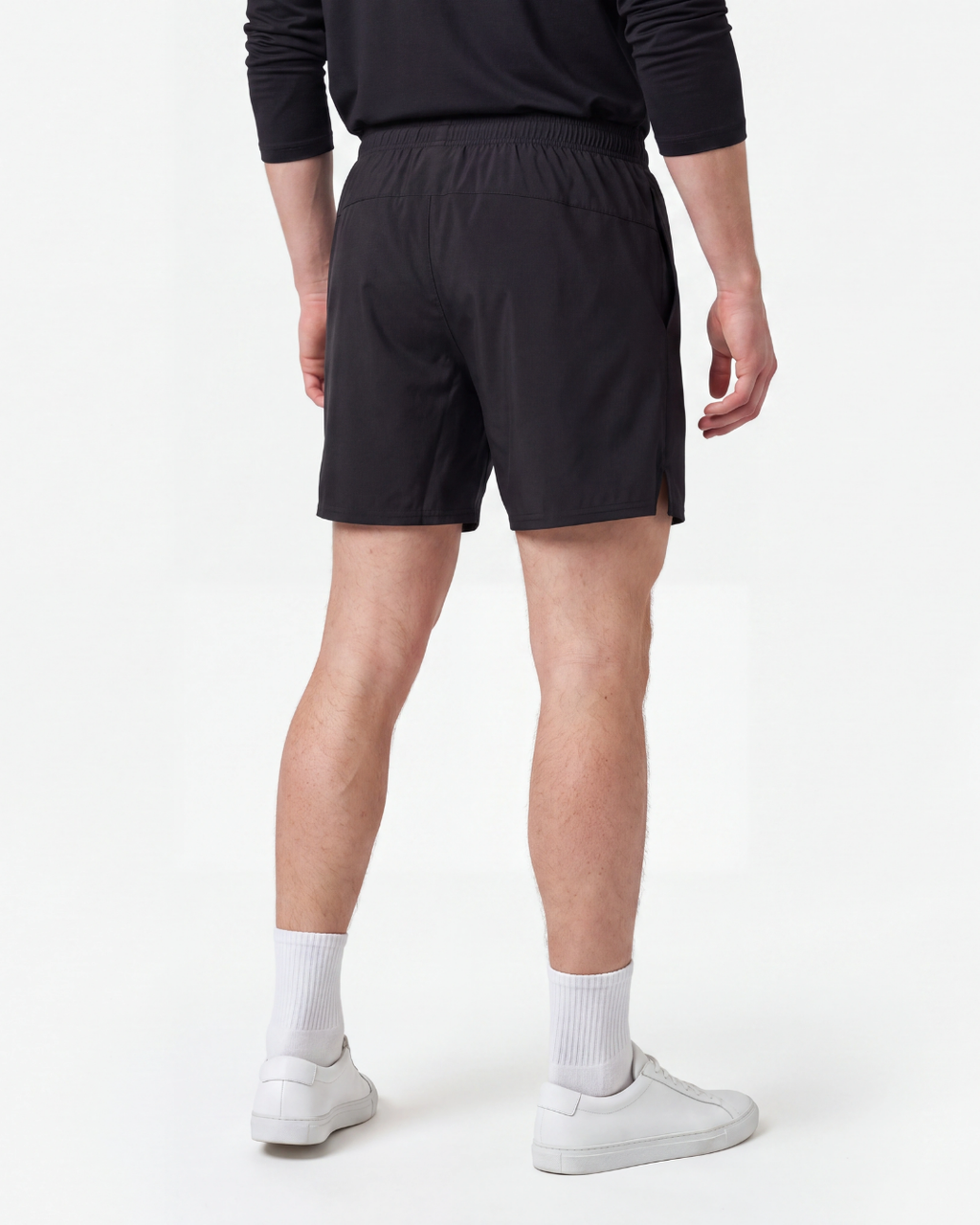 Svarta Court Shorts