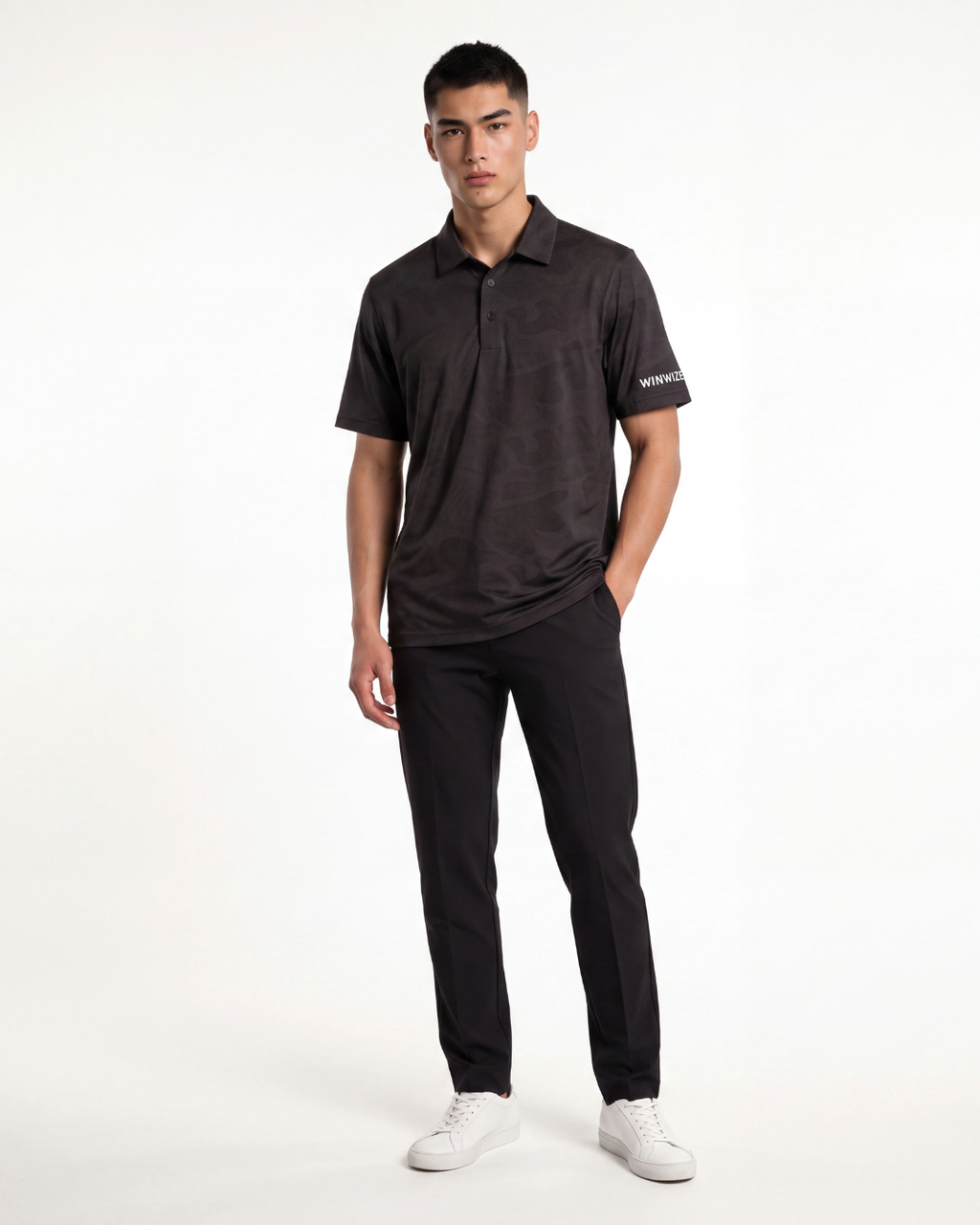 Svart - Camoflow Golfpiké