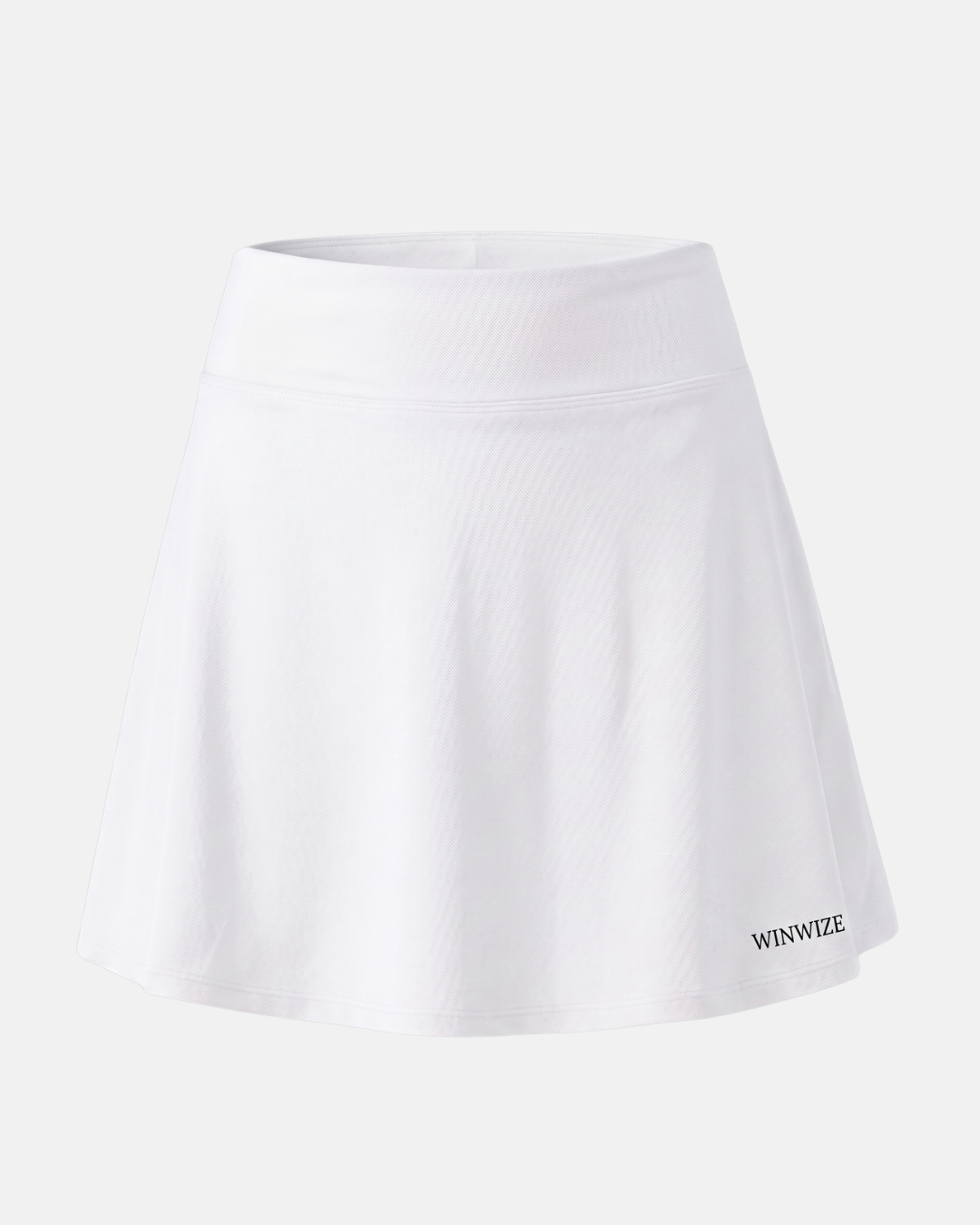 Snygg vit Sportkjol, perfekt för padel, tennis och golf