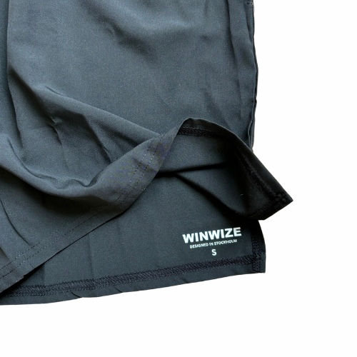Black Court Shorts