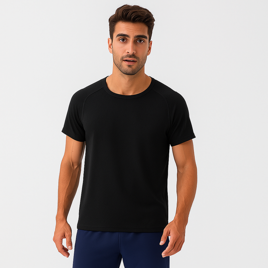 Black Court T-Shirt